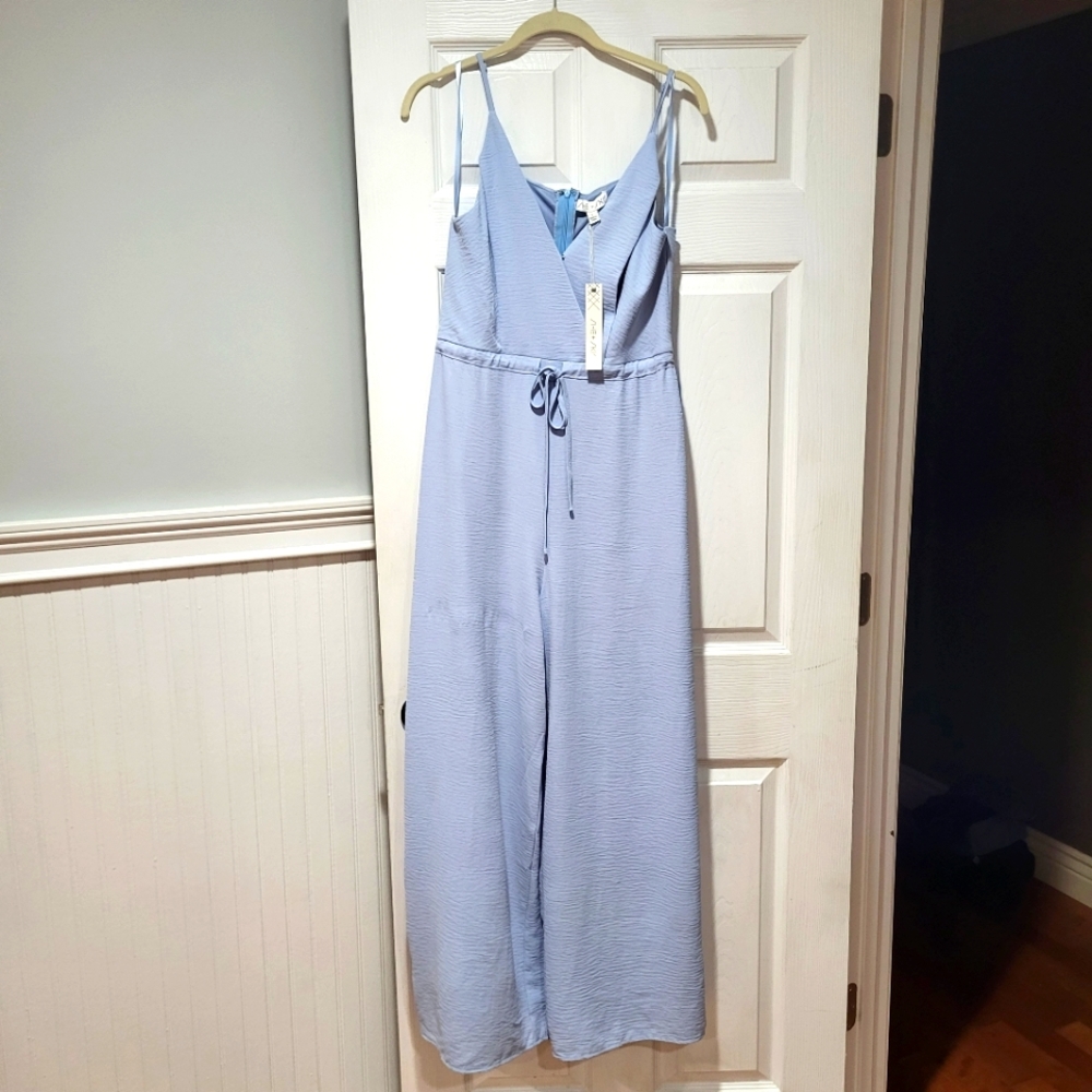Periwinkle jumper. Never worn. Sz LG. Tags in place.